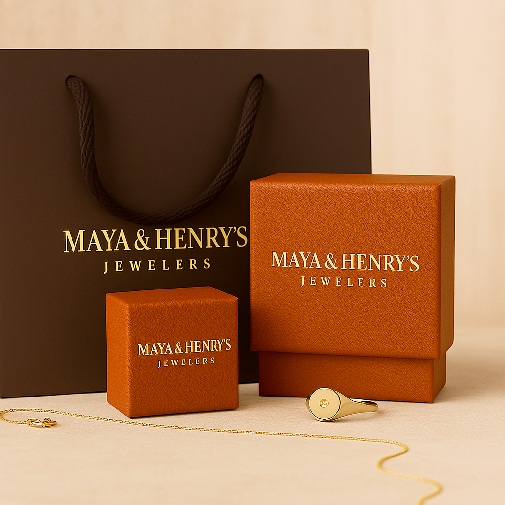 Love letter initial necklace - Gold