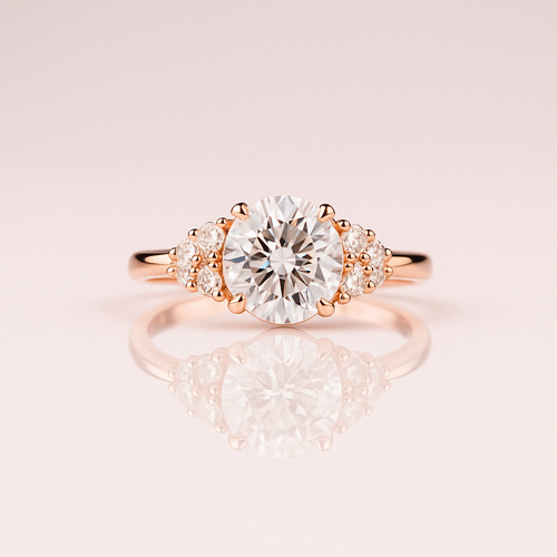 Hailley - Oval & Half Moon | Gold