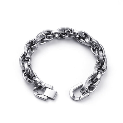 Riven Knox Bracelet | White Gold