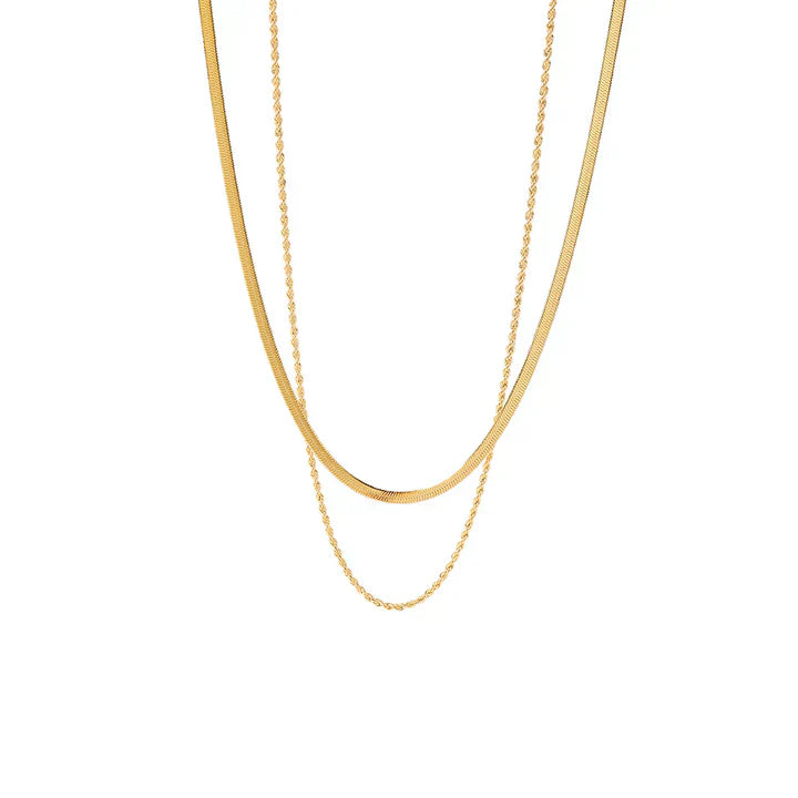 Juliana Solvia Necklace | Gold